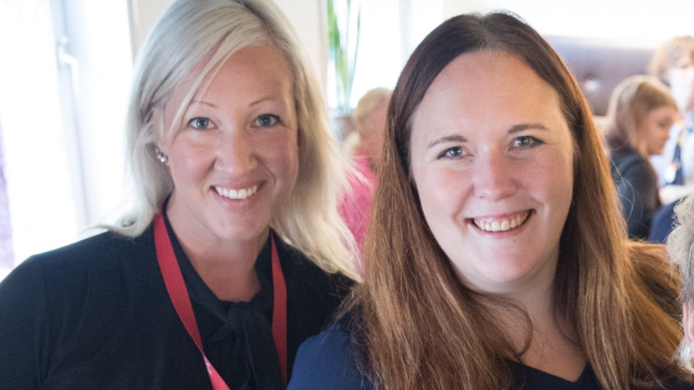 Affärsutvecklare Ida Fredman och näringslivsutvecklare Jennie Heimdal återfinns på näringslivsbolagets månadsträffar för företagare.