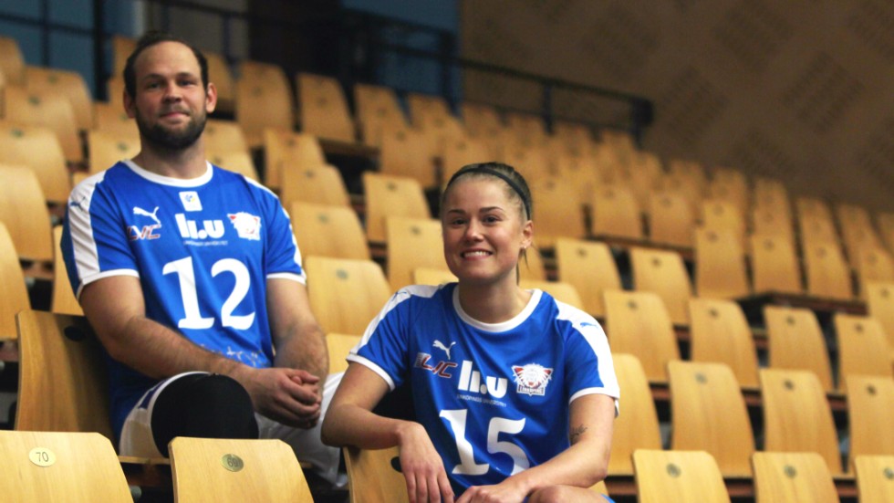 Mauri Kurppa och Frida Kindbom, passare i Linköping VC, är redo för elitseriestart till helgen.