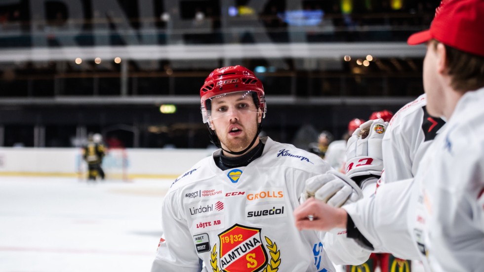 Mattias Johansson stod för ett mål mot Västerås.