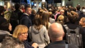 Passproblem skapade långa köer på Arlanda