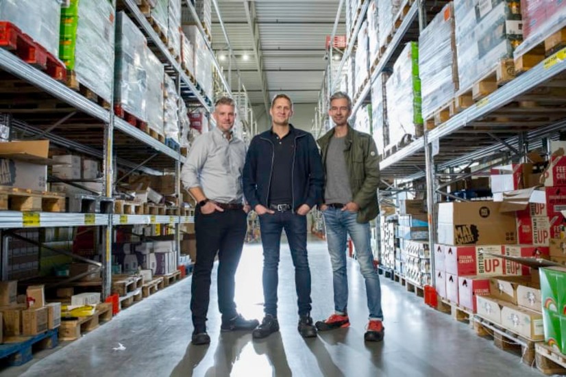 Matsmart ska ta steget ut i Europa. Här ses företagets grundare Erik Södergren, Karl Andersson och Ulf Skagerström.