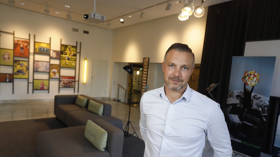 Niklas Edmark, näringslivsdirektör på Eskilstuna kommun, vill göra centrum till en mötesplats och inte enbart en handelsplats.