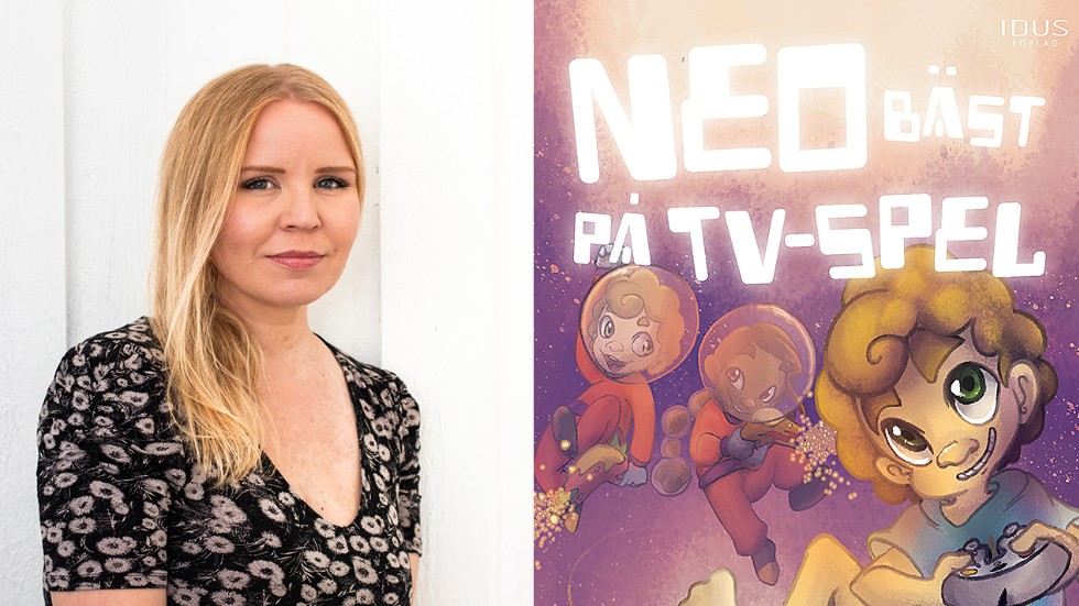 Norrköpingsbon Sofie Silverbring debuterar med boken "Neo bäst på tv-spel".
