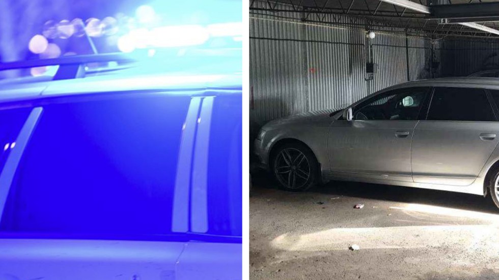 Rånarna ska bland annat ha använt en bil av märket Audi (bilden till höger) i samband med rånet. 