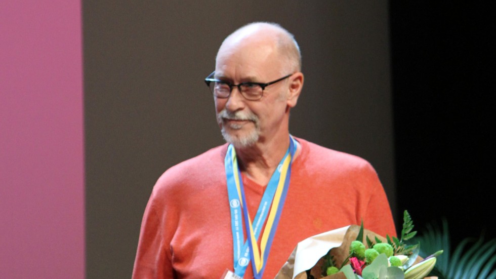 Anders Björkman prisades för sitt arbete,