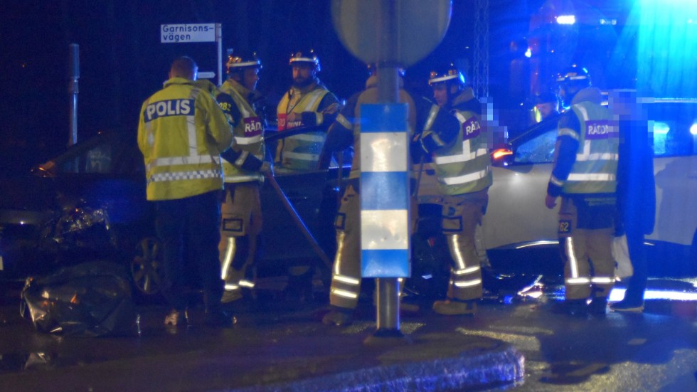 Vid 17-tiden inträffade en olycka på Garnisonsområdet i Linköping.
