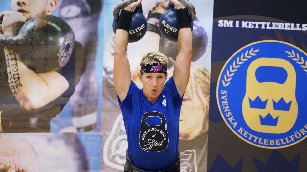 Johanna Hultman är ny världsmästare. 