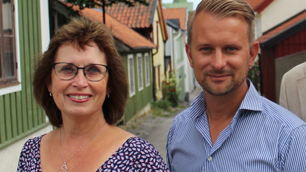 Gudrun Brunegård (KD) och Jimmy Loord (KD).