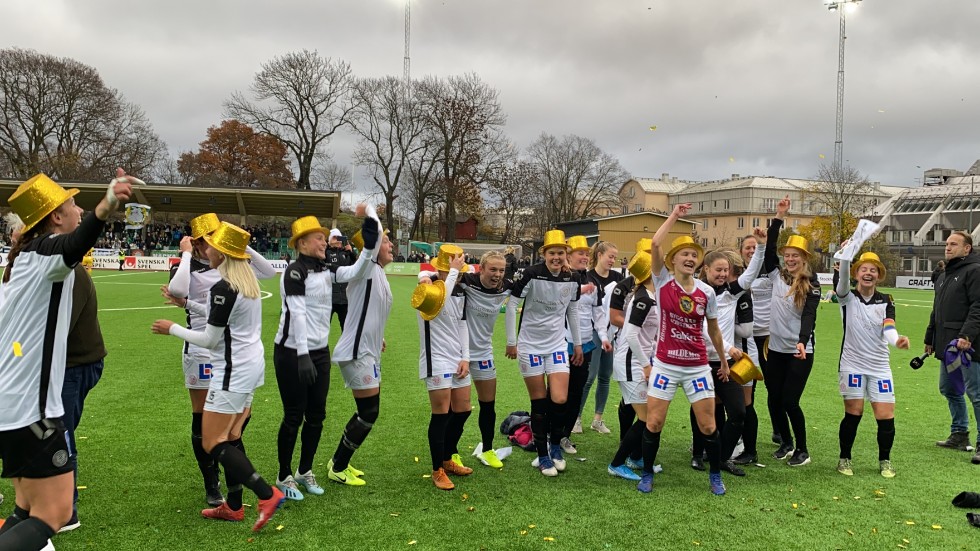 Uppsala jublar efter segern.