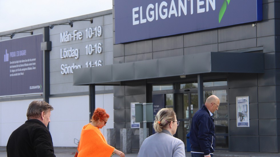 Elgiganten finns i Enköping, där bilden är tage,n och från och med den här veckan även i Bålsta.