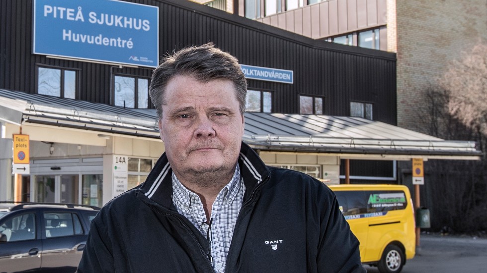 Stabschefen Ulf Bergman berättar att samtal mellan ledning och facken pågår gällande situationen på psykiatrin i Piteå. (Arkivbild)
