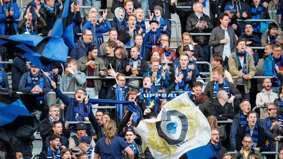 Hur stort publikstöd får Sirius i matchen mot Helsingborg?