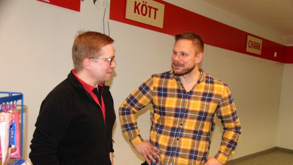 Roland Krans från Butiksutveckling i Kalmar AB har hjälpt Jimmy Melkersson med det pågående projektet, ända från början. "Det är stora viktiga delar i butiken som förstärks", konstaterar han.