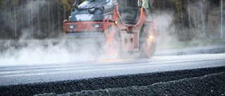 Ny asfalt läggs – då blir det trafikstök