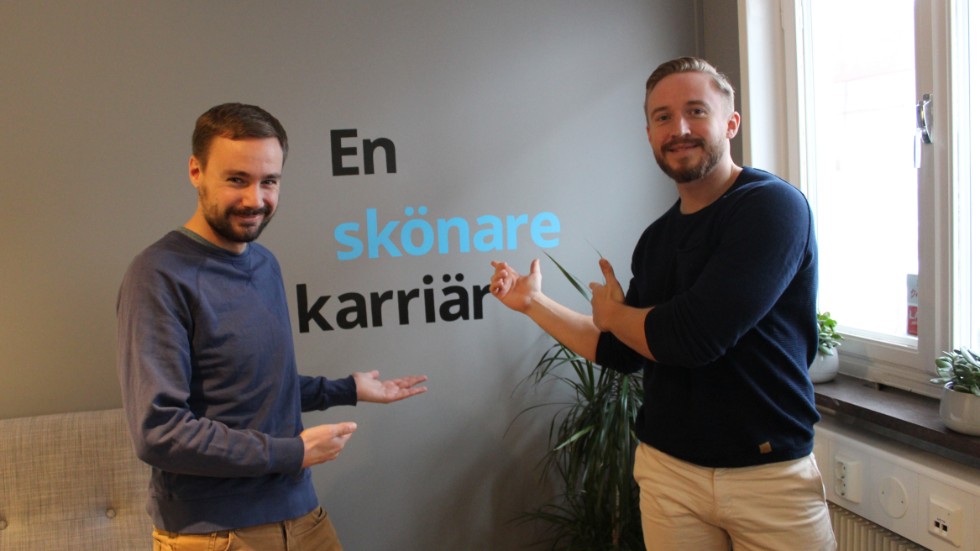 Oskar Bentfors och Jacob Svensson grundade Xamera som nu utsedds till årets Gasell.