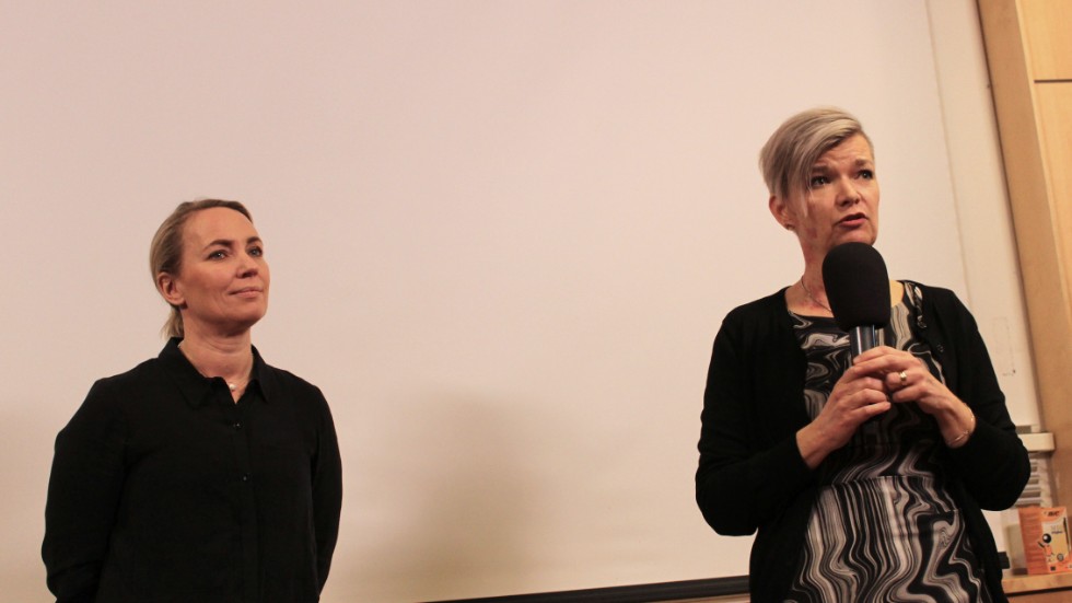Anna Lindberg, till höger i bild, lämnar sitt uppdrag som vd och publisher för Öst Media. Lina Hedenström är VD för NTM.