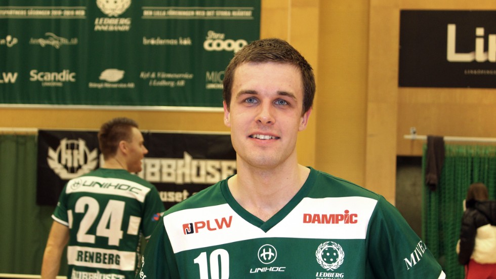 Dennis Svensson var inblandad i Ledbergs seger mot Linköping FBC.