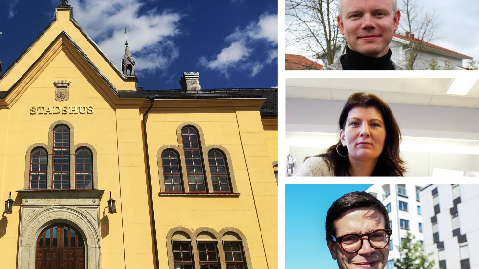 Erik Östman (M), Sandra Wahlström, ordförande i Lärarförbundet i Linköping och Elias Aguirre (S) om Lärarförbundets rankning över landets bästa skolkommuner där Linköping hamnade på 83:e plats. 
