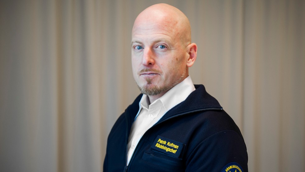 Patrik Kullman, räddningschef på Sörmlandskustens räddningstjänst.