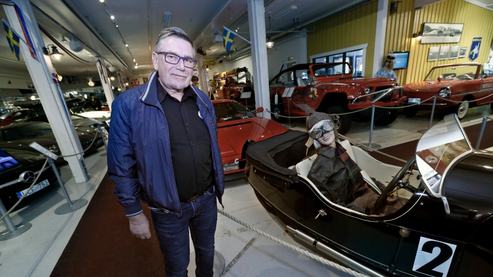Johan Rahm är driftchef för Hotell Nostalgi och Motormuseet.