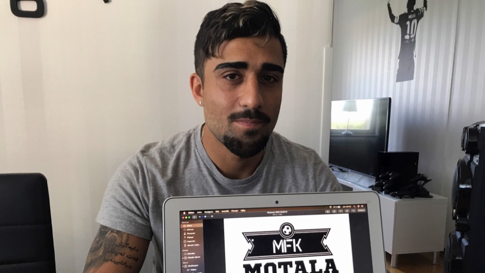 Mille Hamasaid ser fram emot första säsongen med sitt nya Motala FK. Det blir heta lokalderbyn i division 2.