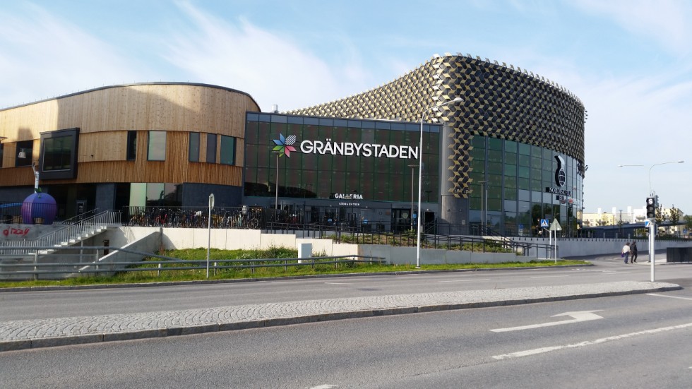Gallerian i Gränbystaden hette tidigare Gränby centrum.