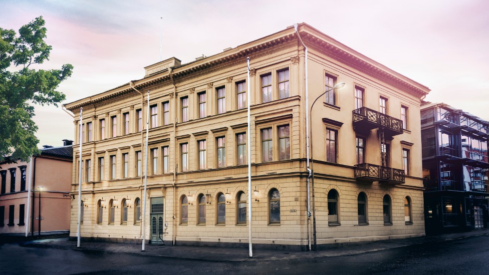 Lärandegruppen ska flytta in i den moderna tillbyggnaden vid Stora Hotellet.