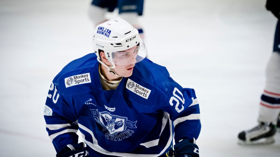 Tony Lagerström hade ett finger med i två av Gnestas tre mål mot Nynäshamn.