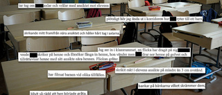 Föräldrar larmar om skräck i klassrummet