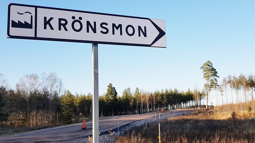 I dag presenterar kommunen en nyhet som gäller företagsområdet Krönsmon strax utanför Vimmerby tätort.