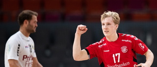 Kasper Larsson: Kul att spela på nio meter