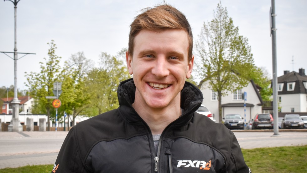 Nöjd och glad. Vimmerbyföraren Filip Bengtsson vann enduroklassikern som debutant. 