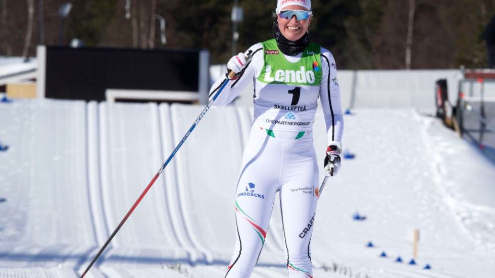 Magdalena Pajala har debuterat i Ski Classic. (Arkivbild)