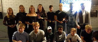 Ungdomarna prisades på Lilla Fotbollsgalan