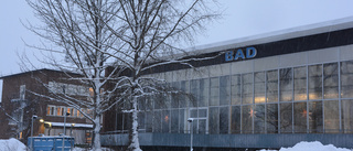 Stora mängder snö stänger Pajala badhus