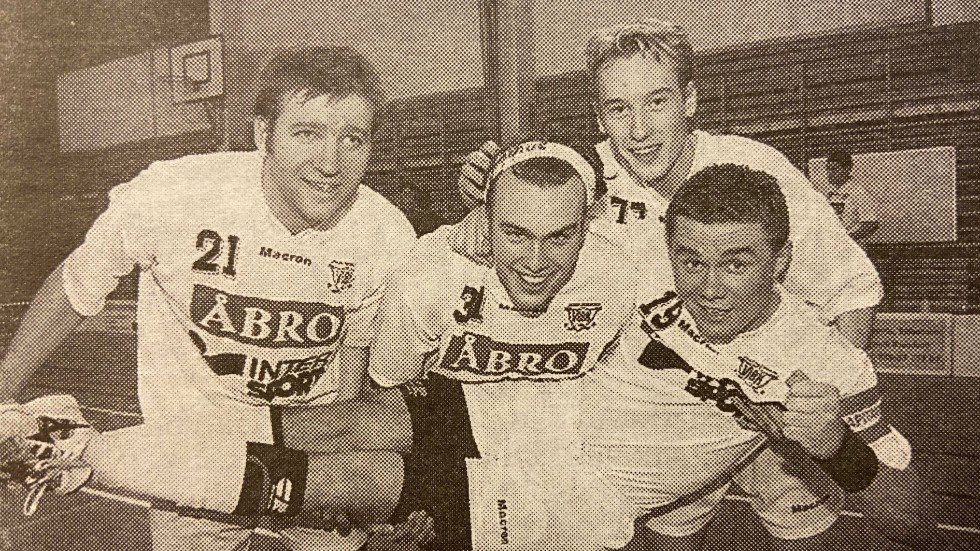 Jonas Jansson, Mathias Lennström, Joakim Jonsson och Niclas "Nocke" Nilsson.