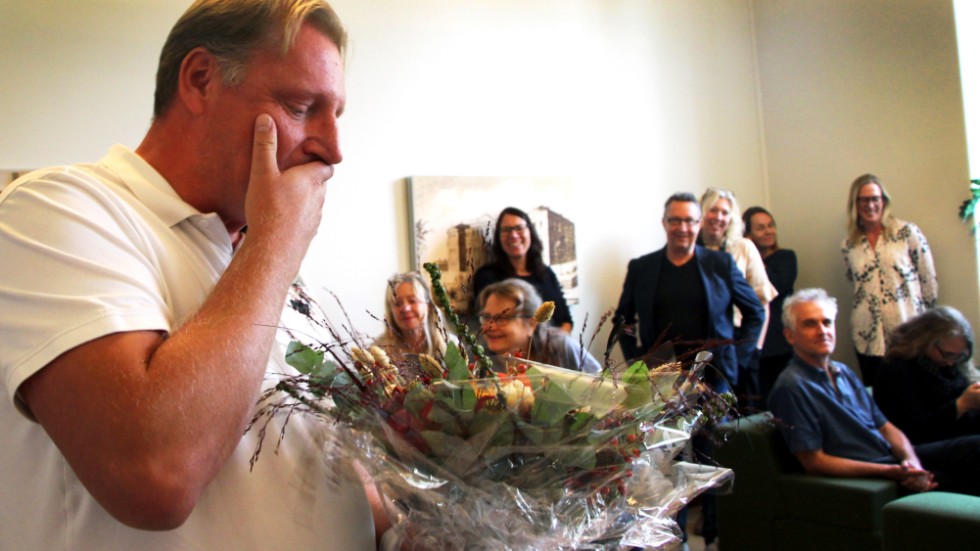 Mattias Kempe Kreutz var förvånad och överväldigad av att ha fått utmärkelsen årets rektor.