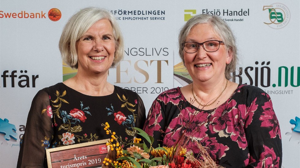 Karin Kyllenbeck och Britt Svensson, Filmbyn Småland, tog emot priset för Årets turistföretag. I motiveringen lyfts fram att Filmbyn skapat "en populär och spektakulär turistmagnet".
