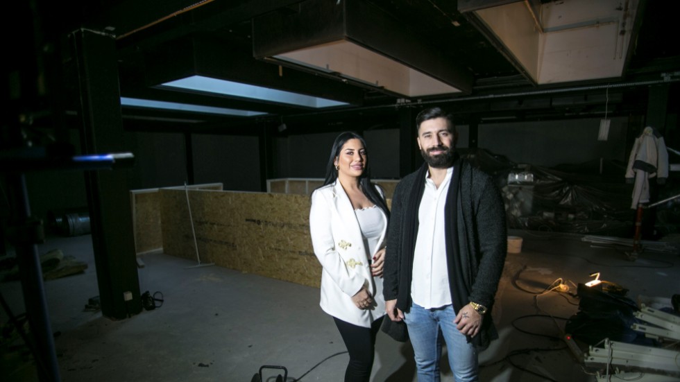 Lion Bar i Nyköping kommer bli den största i  hela Sverige, berättar den nya krögaren Vanessa Ishak och brodern Laheeb Ishak.