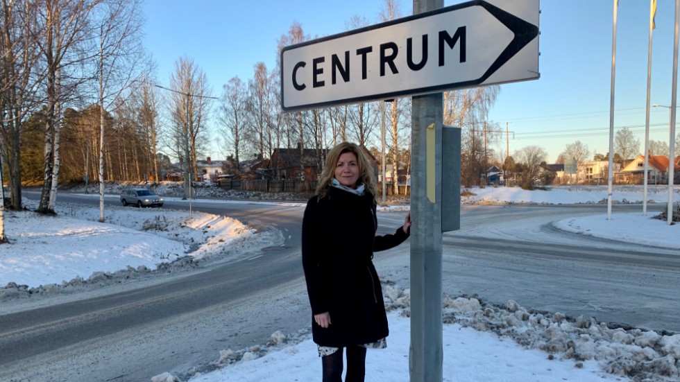 En av Piteås större trafikleder, Norra ringen. "Vi tittar på andra genomfartsleder för att hitta en bra plats för Lidl," säger Stina Johansson, näringslivskontoret i Piteå.