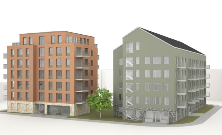 Två fastigheter med sex- respektive fem våningar kan byggas i centrala Vimmerby. Fullmäktige har nu godkänt detaljplanen.