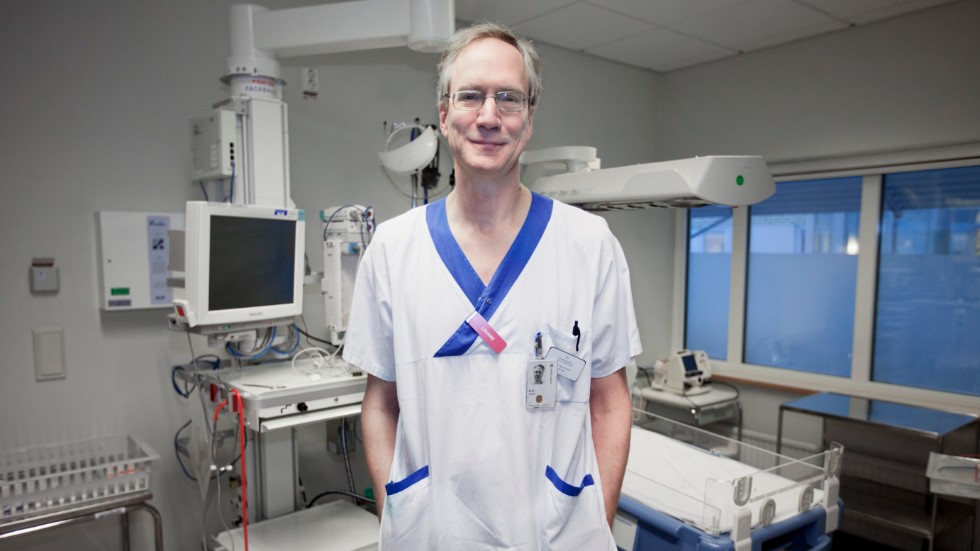 Erik Normann är sektionschef på neonatalavdelningen vid Akademiska sjukhuset.