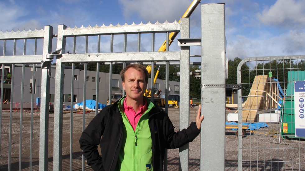 Enligt Andreas Melén så har företaget Bo Klok inlett försäljningen av bostäder i Triangelparken och i början på nästa år inleds byggarbetena på plats.  