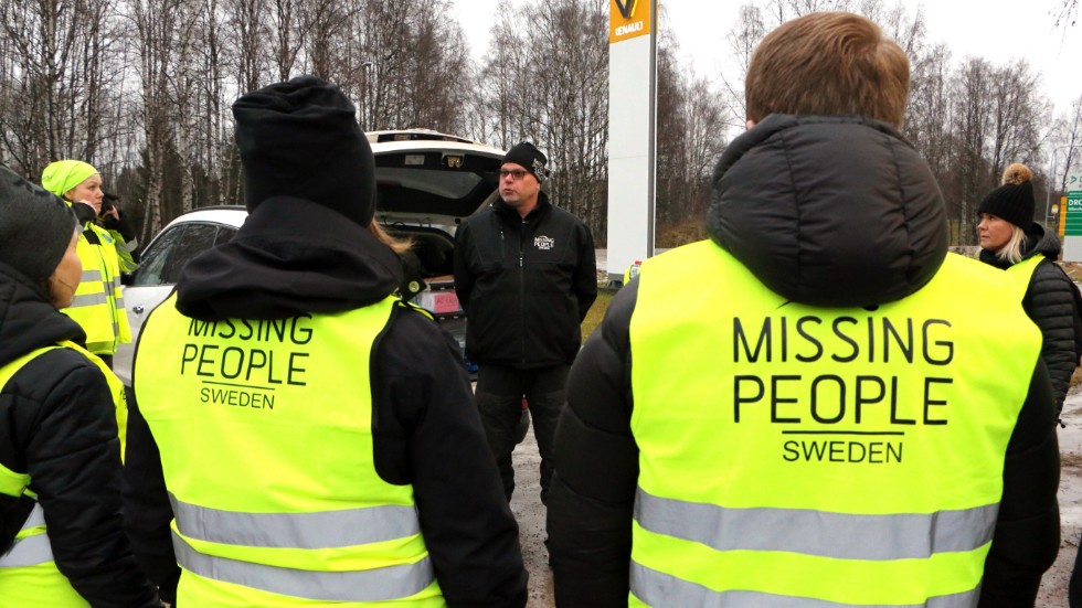 "Det viktigaste är att vi är noggranna när vi söker" säger Christer Lindbäck, Missing people.