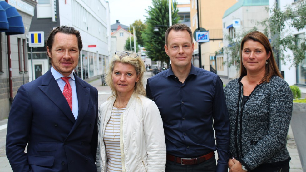 Roger Psajd, Mia Castenbrandt, Jens Porsgaard och Helena Källström ser fram emot att bedriva verksamhet i på hemmaplan.
