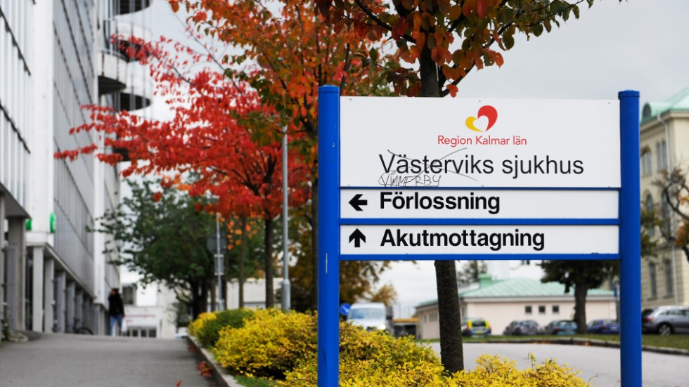 Akutmottagningen på Västerviks sjukhus har drabbats av mögel.