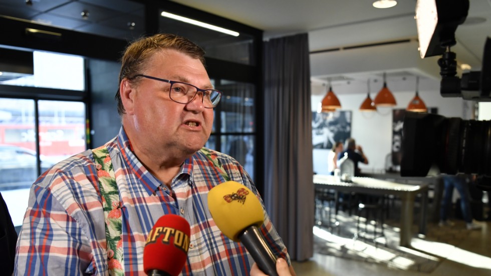 Sverigedemokraternas gruppledare i Europaparlamentet, Peter Lundgren (SD).