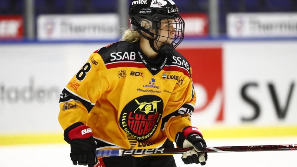 Ebba Berglund stod för ett riktigt kanonmål när Luleå Hockey/MSSK besegrade Leksand på bortais. 