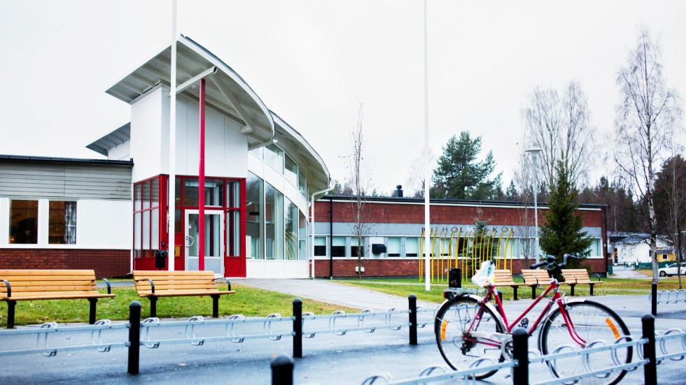 På Pitholmsskolan gick alla niondeklassare ut med gymnasiebehöriga betyg förra läsåret. (Arkivbild)