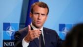 Macron har svurit i Nato-kyrkan 